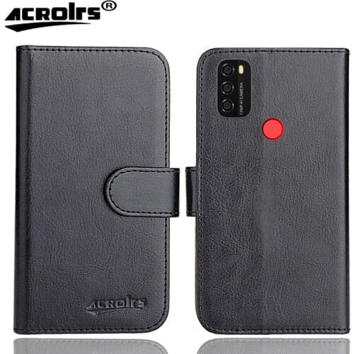 Blackview A70 Case 6.52" 6 Colors Flip Fashion Soft Leather Crazy Horse Exclusive Phone Cover Cases Wallet