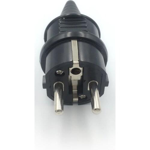 EU Waterproof IP54 Industrial Electrical Power French Type E Rewireable Plug Male Socket Outlet Adaptor