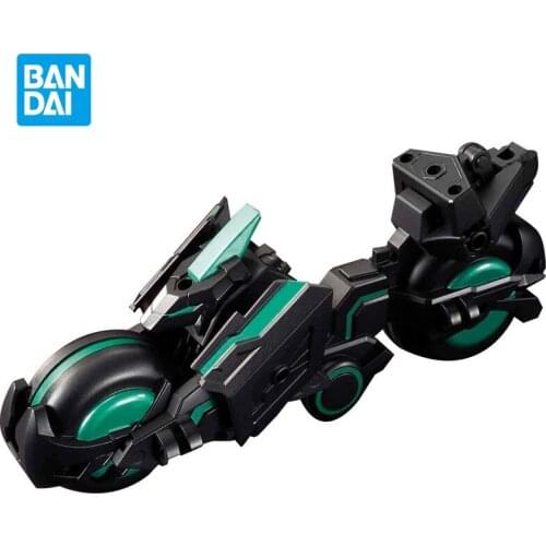 Bandai Figure Assembly Gundam Model BB Warrior SD Generals Motorcycle Anime New Action Model Doll Collect Gift Toy for Kids