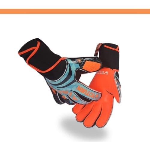 Dropship Guantes Portero Futbol Soccer Gloves Goalkeeper Goal Keeper Gloves Latex Profissional Goalie Gloves Finger Protection