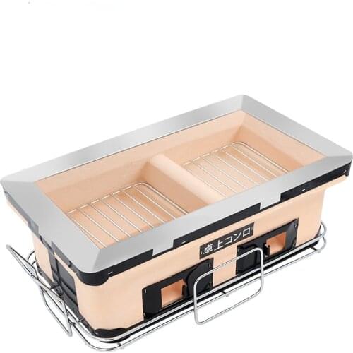 Clay Stove Barbecue Oven Charcoal Grill Stove Desktop Oven Commercial Old-Fashioned Small Clay Stove Barbecue Oven