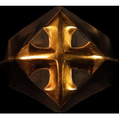 New Guteng Original Handmade Knight Star Gentleman Tail Ring Star Armor Ring Ring Fashion Jewelry