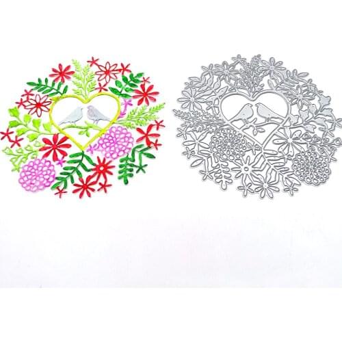 Julyarts Love Heart Birds Metal Cutting Die New 2020 Die Cut Dies For DIY Scrapbooking Album Embossing Paper Gift Cards Crafts