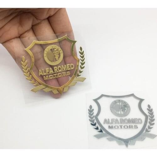 ANTINIYA Car Styling Metal Badge New Hot Car Sticker Accessories Case For Giulia 159 147 156 Car-Styling Accessories