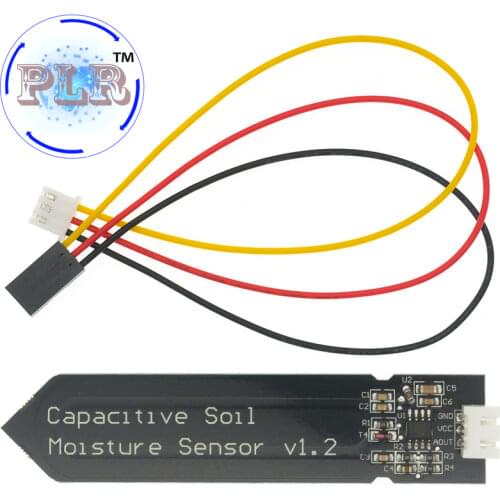 Capacitive soil moisture sensor module Corrosion Resistant wide voltage wire Analog Capacitive Soil Moisture Sensor V1.2