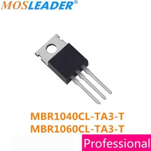 Mosleader 50pcs TO220 C MBR1060CL-TA3-T MBR1040CL