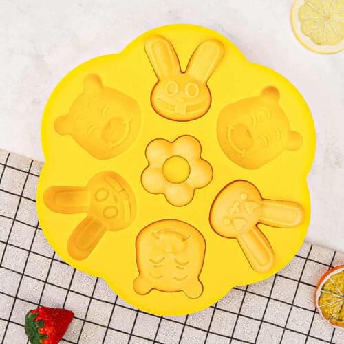 19.9X11.8X3cm Cartoon Silicone Mold DIY Reusable Cake Chocolate Mold For Baking Tool Mould Soap Mold Cake Kitchen Tool