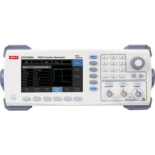 UNI-T UTG1005A function/arbitrary waveform generator/single channel/5MHz channel bandwidth/125MS/s sampling rate