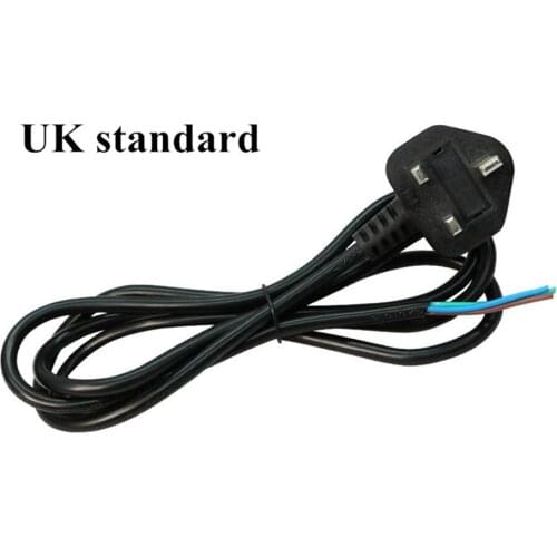 Universal 1.5m EU/US/AU/UK Standard power cord Plug AC Power Cable Lead Cord New High Quality