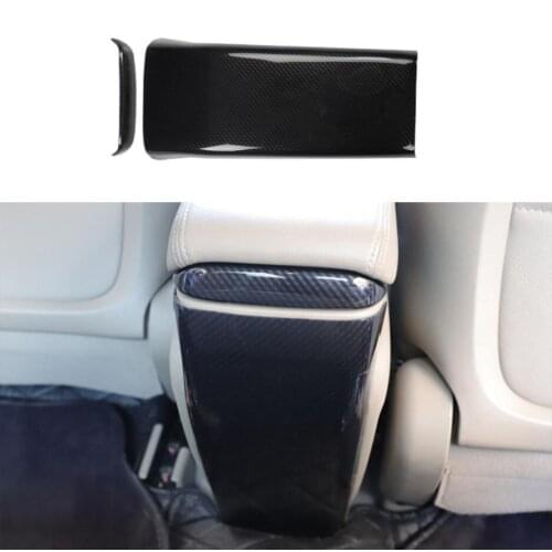 FOR HONDA Civic 8th 2006-2011 carbon fiber rear air outlet vent Anti-kick panel