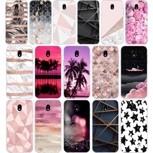 330FG Geometric Soft Silicone Tpu Cover phone Case for Samsung j3 j5 j7 2016 2017 j330 j2 j6 Plus 2018