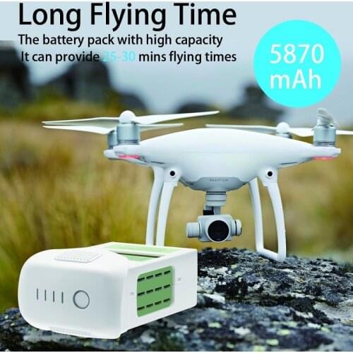Battery 5870mAh For DJI Phantom 4 Pro V2.0 Advanced Intelligent Flight Battery High Capacity for DJI Phantom4 Series