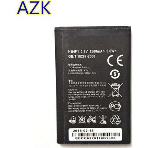 AZK New HB4F1 1500Mah Battery for Huawei M860 Ascend U8800 IDEOS X5 E5832 Free shipping Airmail + tracking code