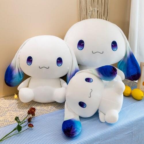 Big Sanrioed Cinnamorolled Soft Stuffed Plush Dolls Cute Anime Kawali Cinnamon Roll Dog Plushie Toys Halloween Christmas Gift
