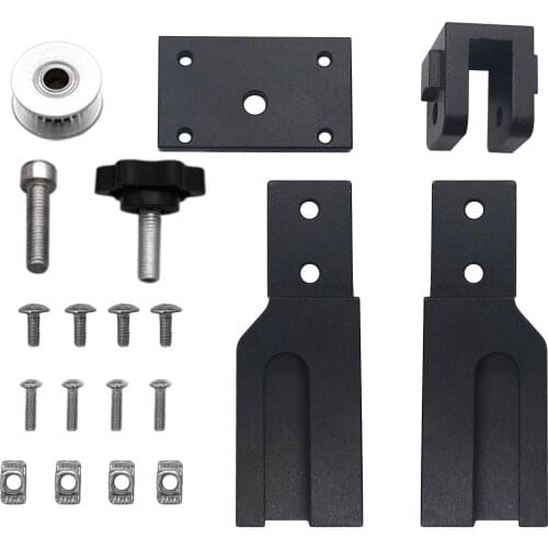 Correa de distribución de 2020 X ejes con ranura en V Y 2040, Tensor de enderezamiento elástico para Creality Ender 3 CR-10 10S
