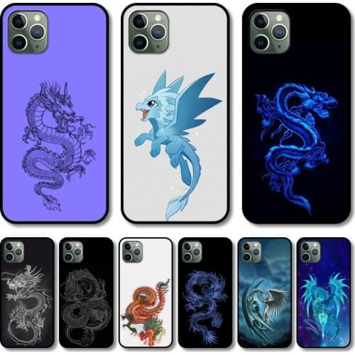 Dragon grand Phone Case cover For iphone 12 pro max 11 8 7 6 s XR PLUS X XS SE 2020 mini black cell shell