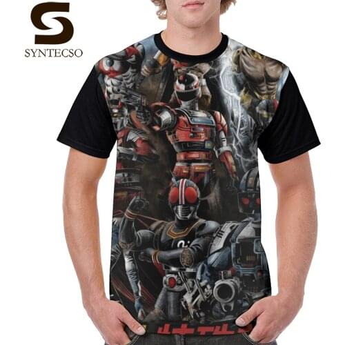 Jaspion T Shirt TOKUSATSU SPECIAL FORCES T-Shirt Classic Cute Graphic Tee Shirt Polyester Graphic Mens Short Sleeve 5x Tshirt