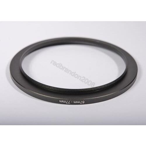 Wholesale 67mm-77mm 67-77mm 67 to 77 Step up Ring Filter Adapter camera