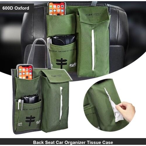Car Backseat Organizer Car Seat Organizer Kick Mats Muti-Pocket Back Seat Storage Bag to Organize Toy iPad Bottle Snacks Books