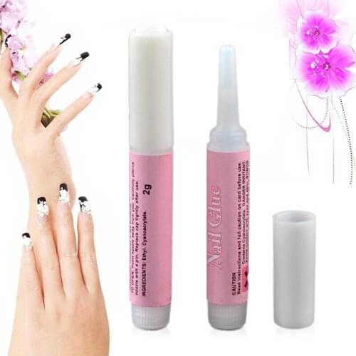 Pro Mini High Quality Nail Glue Beauty Nail Makeup Gel False Hand Nail Art Decorate Tips Acrylic Glue Nail Accessories TSLM1