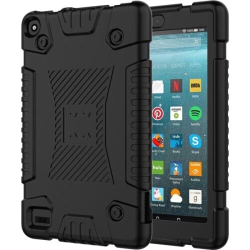 Suitable For Amazon Fire 7 2019 Silicone Cases Waterproof And Dustproof Case Protective Case Tablets E-Books Cover