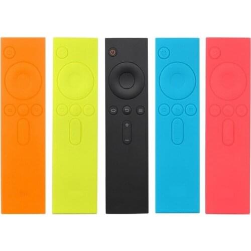 Remote Cases For Xiaomi Soft Anti-Slip Rubber Dust Covers Silicone TPU Remote Control Covers Protective Case for TV Mi Box