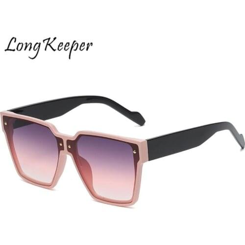 Big Frame Square Sunglasses Women Luxulry Brand Designer Oversized Vintage Eyeglasses Classic Rivet Female Eyewear lentes de sol