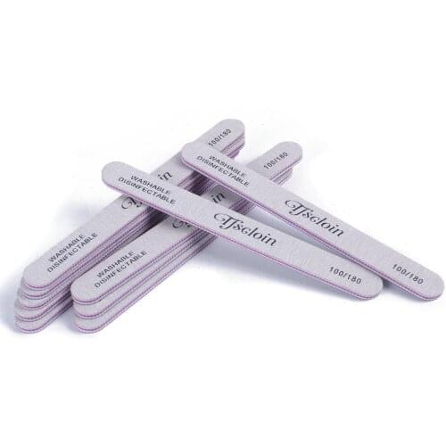 10pcs Nail File Block Buffer Beauty Tool Professional Nail Files Manicure Gel Polisher Nail Polish Nailfile Tools