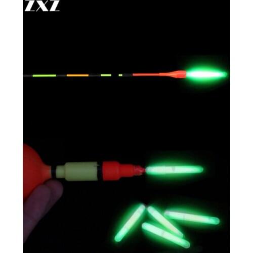 250pcs 50bag Night Fishing Float Light Fish Fluorescent Glowing Stick Luminous Floats Lights Lightstick Led Rod Rock Accessories
