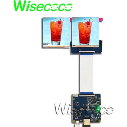 3.1''LCD Screen 720*720 Square Dual Displays With Controller Board For VR AR HMD Raspberry Pi 3 3b+ LT031MDZ4000