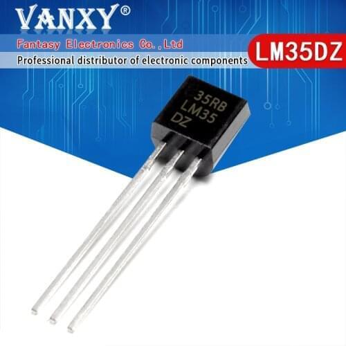 10pcs LM35DZ TO-92 LM35 TO92 LM35D