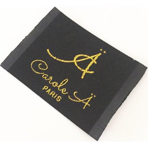 Clothing Accessories Customized High Quality Brand Logo Woven Labels For Garment
