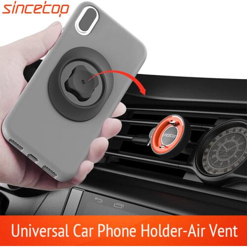 No Magnetic Car Phone Holder For iPhone In Car Air Vent Mount Universal Mobile Smartphone Stand Quick Mount Support Cell Holder