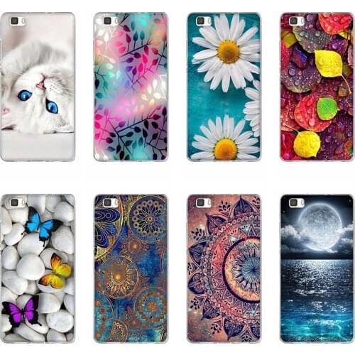 Case Huawei P8 lite ALE-L21 Case Huawei P9 Lite Case Silicone Cover For Huawei P9 Honor 8 Cover For Huawei Y5II Y3II Phone Bags