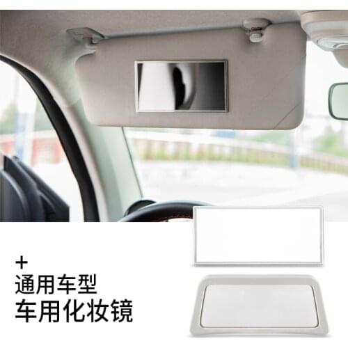 For Mercedes Smart fortwo forfour 2009-2020,Car-Styling High-quality stainless steel high-definition makeup mirror