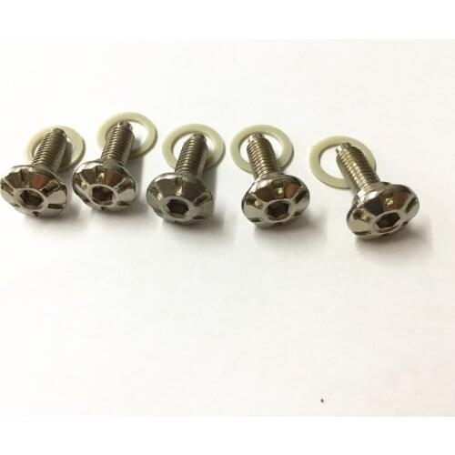 Screw and nylon gasket kit for Benelli bikes include TNT600 TNT300 TNT25 TRK502 TNT15 TNT125 etc M6 * 19.2 M6 * 15.2