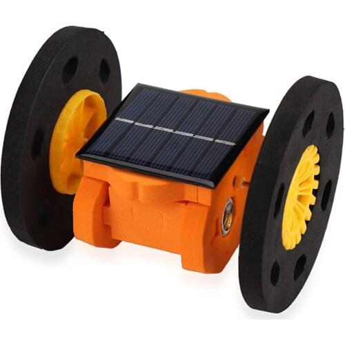 Creative solar balancing car DIY technology small inventions childrens scientific experimental toys wholesale