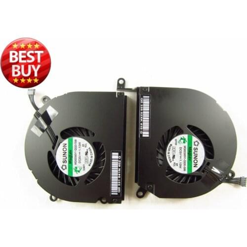 Left Right Side CPU Cooling Fan For Apple MacBook Pro 15" A1286 2008 -2011
