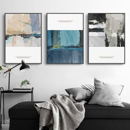 Maeham Nordic elegant Hand painted Abstract Wall Art Canvas Poster and Print Canvas for Living Room Morden Creative Home Decor