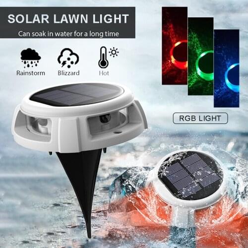 Mayitr 1pc High Quality LED Solar Underground Lamp IP68 Waterproof Outdoor Road Stairs Decking Light For Garden Pathway