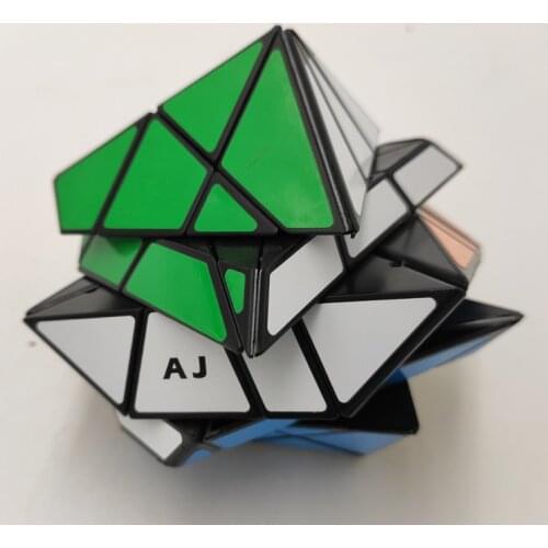 MF8 Duo Axis Black Transparent-Red Limited Version Collection Puzzle Educational toy Gift Idea