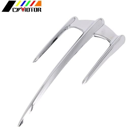 Motorcycle Chrome Front Fender Accent Decoration Trim For Honda Goldwing Gold wing GL1800 F6B VTX1300 VTX1800 Accessories