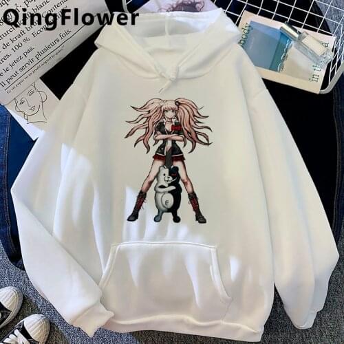 Danganronpa Monokuma Mikan Tsumiki hoodies male Korea 2021 men hoddies anime