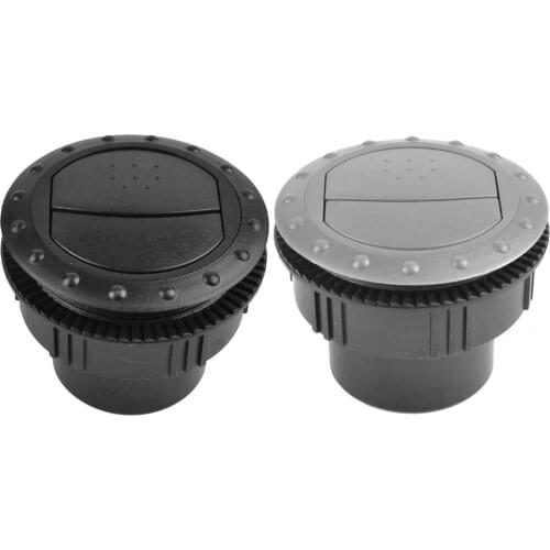 Professional Durable Universal A/C Air Outlet Vent Round Sturdy Air Conditioning Vent Replacement for RV Bus Boat Yacht Etc