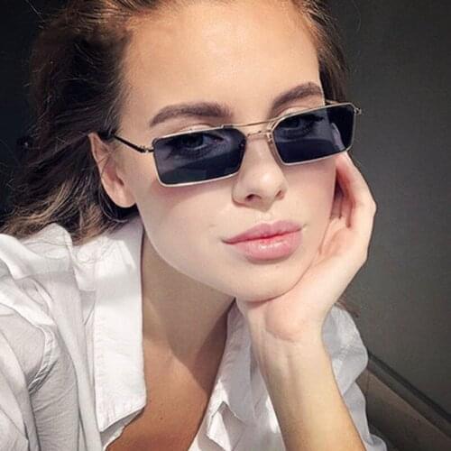 Women Gothic Glasses Travel Driving Metal GlassesWomens High Quality Square Sunglasses Luxury Brand Designer Vintage Sunglasses