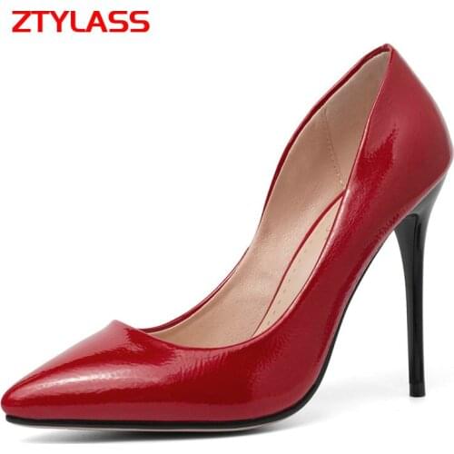 Women Shoes Thin High Heels Pumps Wedding Party Shoes Ladies Pointed Toe Spring Autumn Dress Shoes