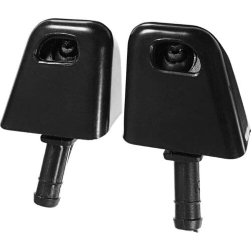 2pcs Front Headlight Washer Fluid Spray Jet Nozzle Kits For N~issan 28641-1DA0A E7CA