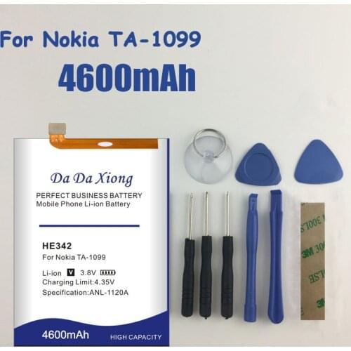 4600mAh HE342 Smart Phone For Nokia X6 2018 6.1 Plus TA-1099 HE 342 Bateria