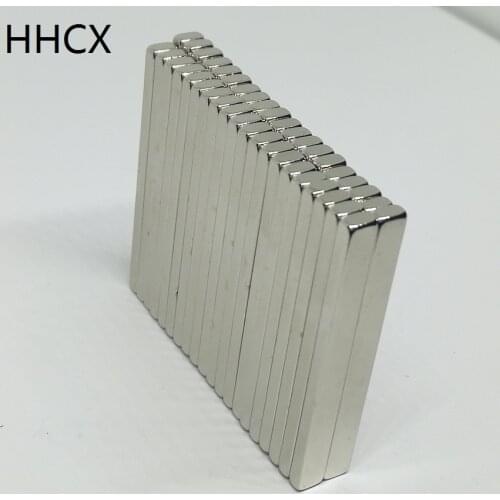 5 10 20 50pcs/lot magnet 50*5*3 N35 Strong NdFeB Rare Earth Magnet 50x5x3 Neodymium Magnets for moto