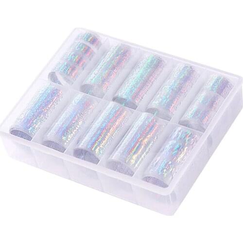 6 Sheet DIY Nail Art Tips Stickers Flame Sun Flower Sky Nails Decor Decals